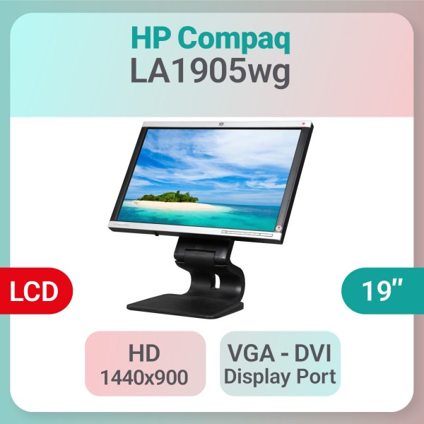 مانیتور استوک 19 اینچ HP مدل Compaq LA1905wg