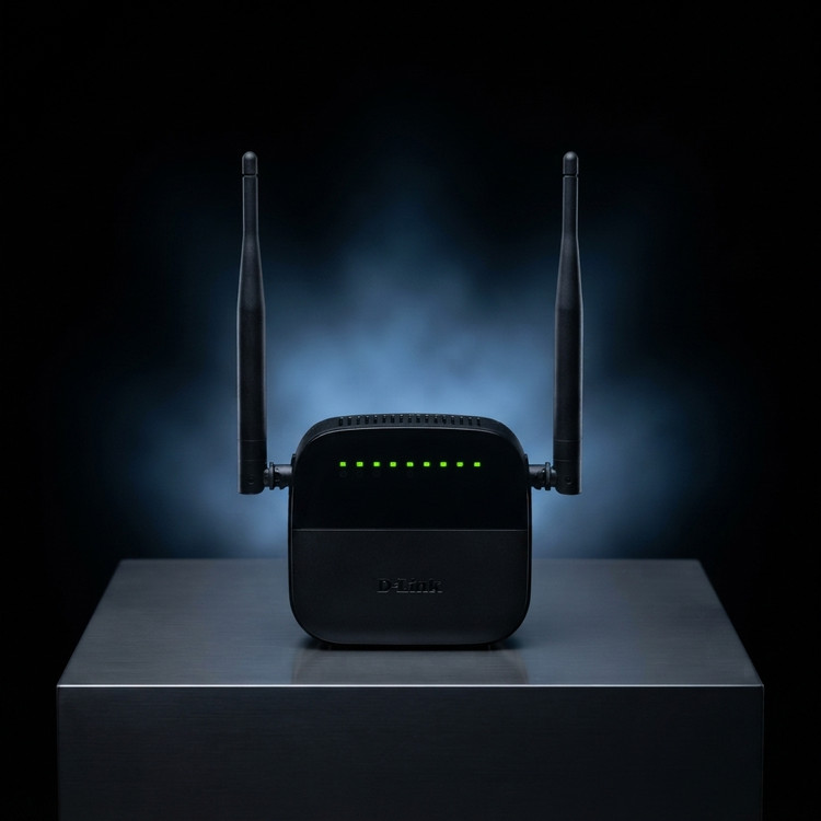 مودم روتر ADSL2 Plus بی سیم N300 دی لینک مدل DSL-124 New