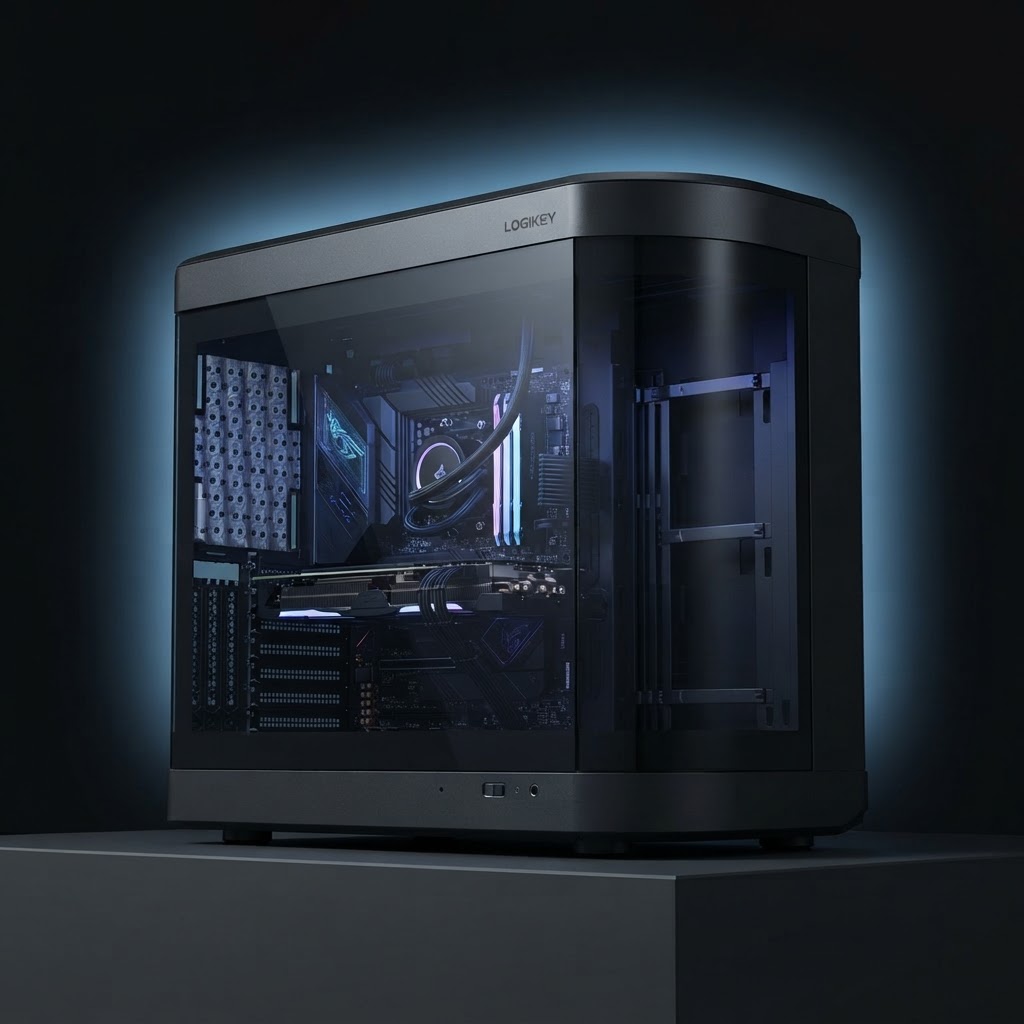 کیس کامپیوتر لاجی کی مدل C570B