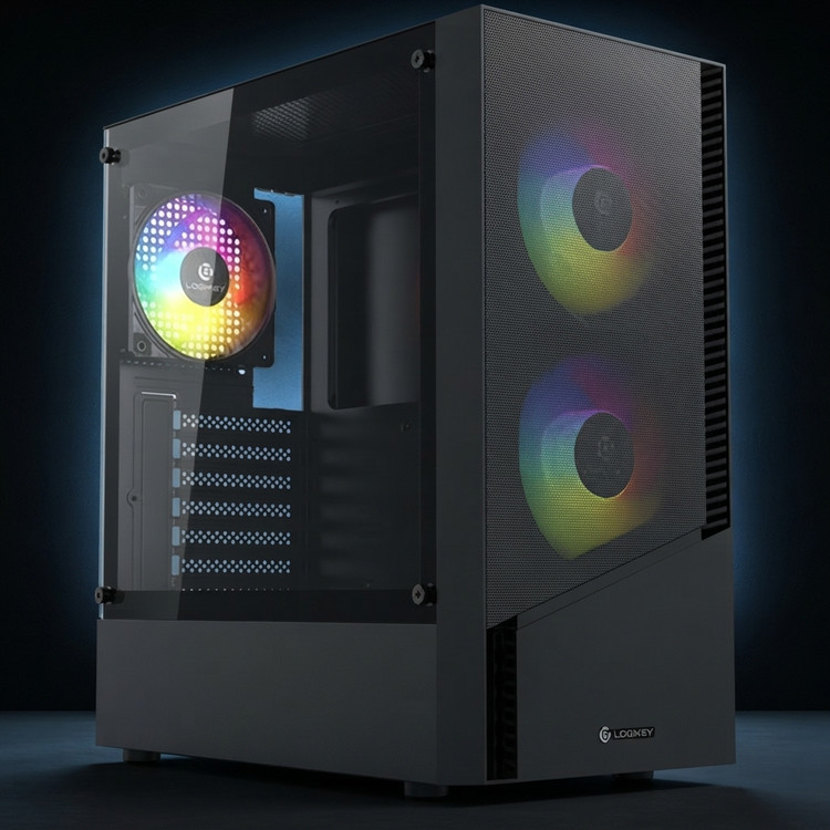 کیس کامپیوتر لاجی کی مدل C273B