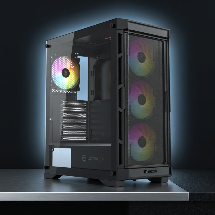 کیس کامپیوتر لاجی کی مدل C375B