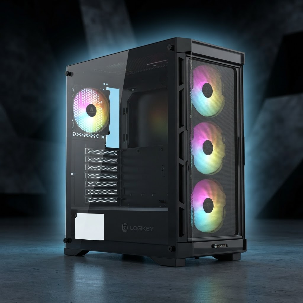 کیس کامپیوتر لاجی کی مدل C375B