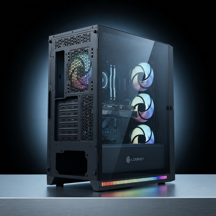 کیس گیمینگ لاجیکی مدل C644B