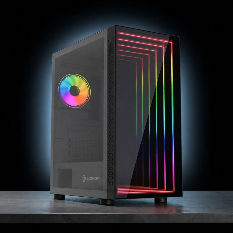 کیس کامپیوتر لاجی کی مدل C481B