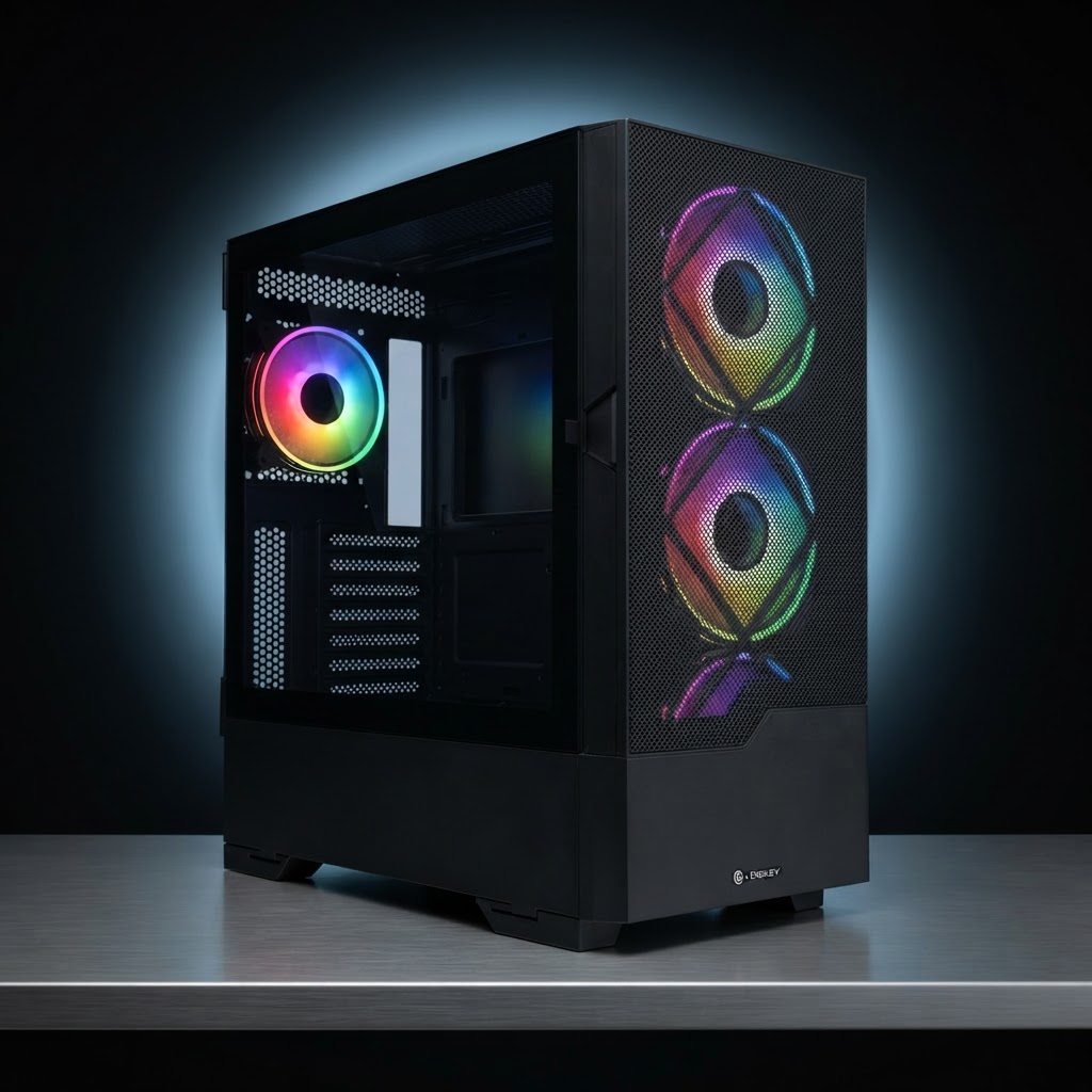 کیس کامپیوتر لاجیکی C555B