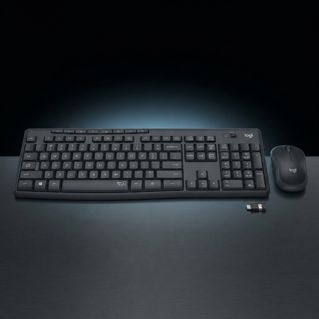 کیبورد و ماوس لاجیتک MK295 silent black